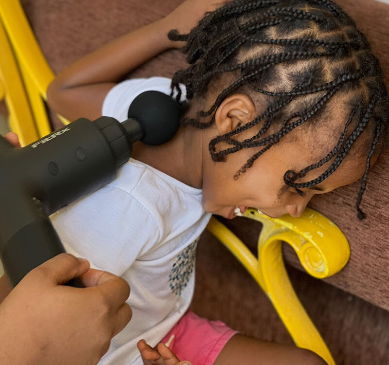 They call it Tickle Therapy – Spa Day for Kids